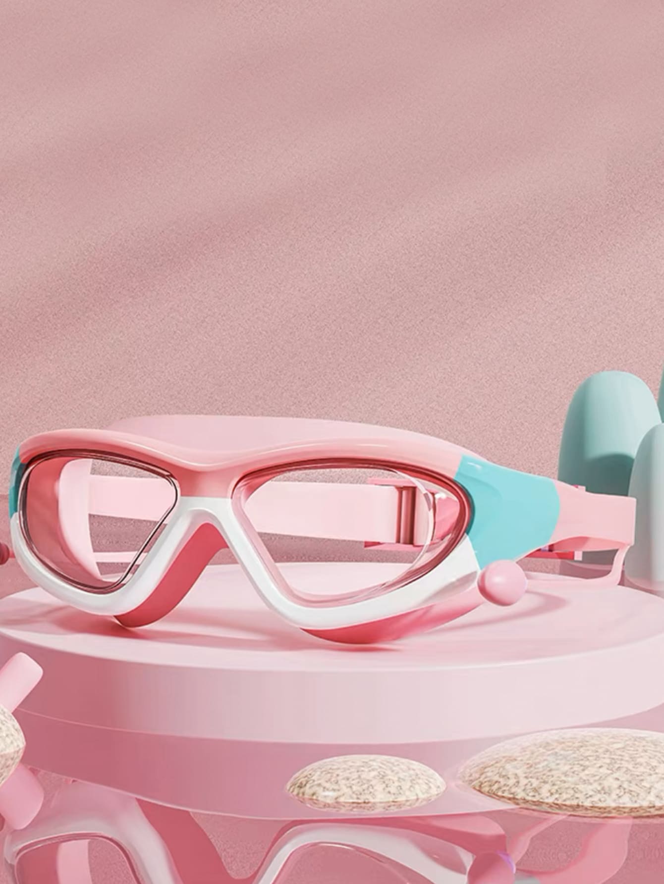 Swimming Goggles Anti Fog - Hochauflösende, wasserdichte und beschlagfreie Schwimmbrille mit