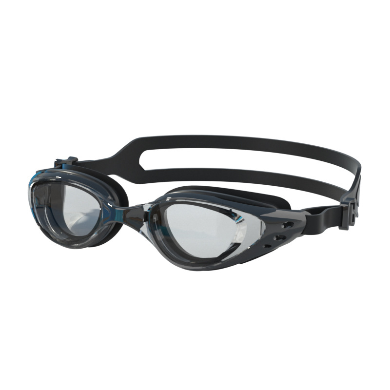 Swimming Goggles Anti Fog - Schwimmsport-Ausrüstung, Korrekturbrille für Kurzsichtige, Auslaufsicher, Beschlagfrei,