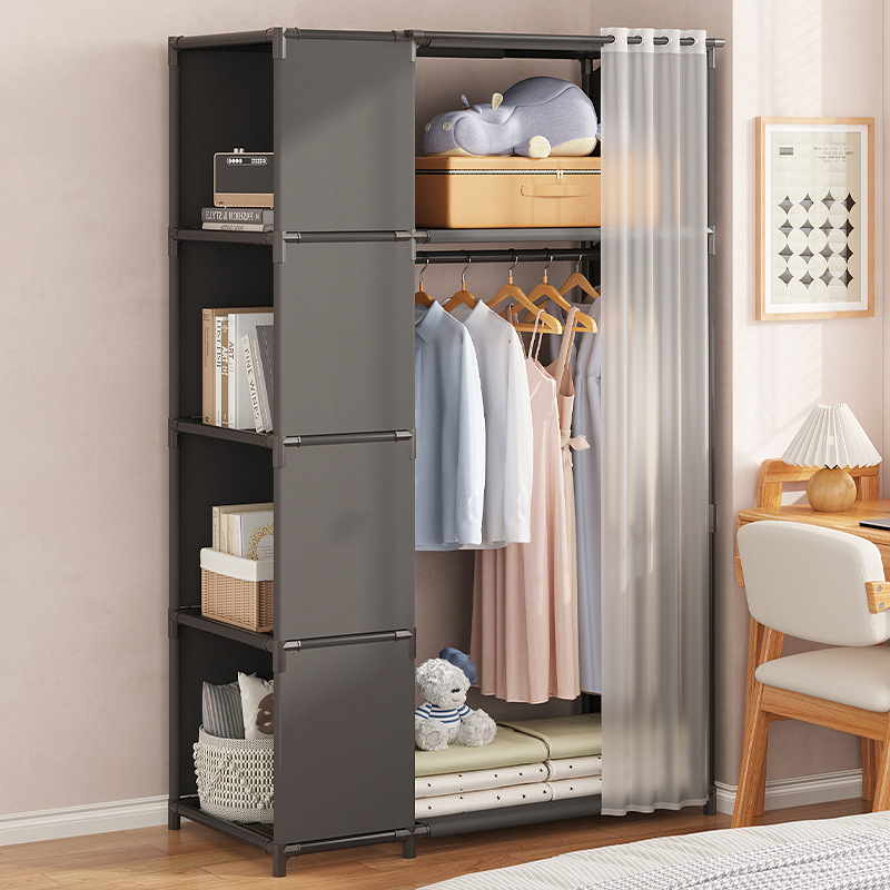 Sports Equipment Cabinet - Minimalistischer, zusammenbaubarer Kleiderschrank, staubdicht, für Schlafzimmer