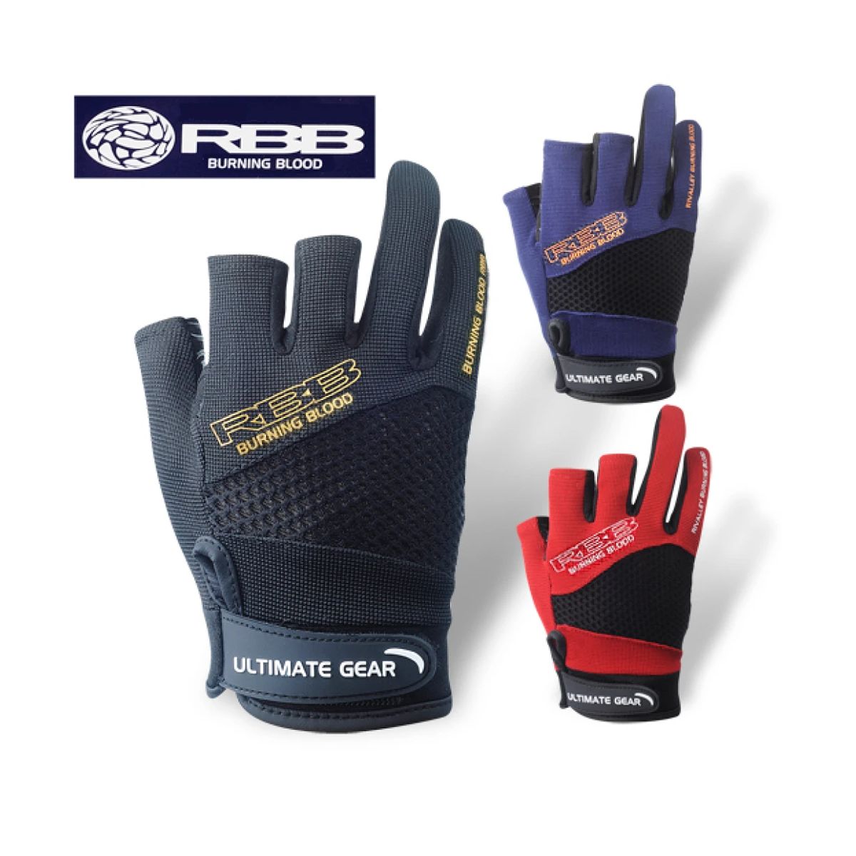 Sports Equipment Supplies - Rbb rutsch feste Angel handschuhe drei