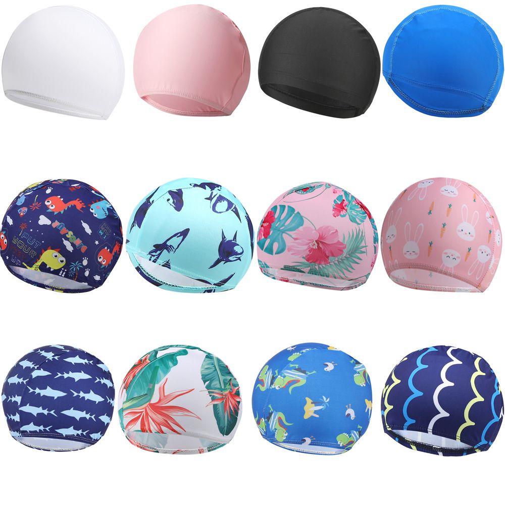 Cartoon Kinder Jungen Mädchen  – Swim Cap Silicone Bewertung und Preis