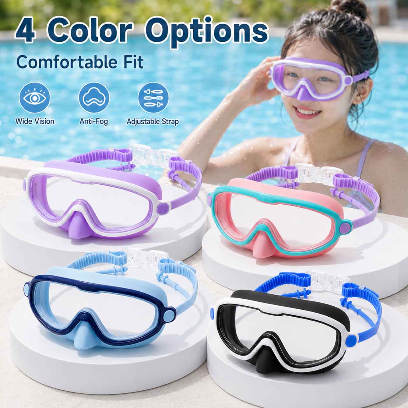 Hochauflösende Anti-Beschlag-S – Swimming Goggles Anti Fog Bewertung und Preis