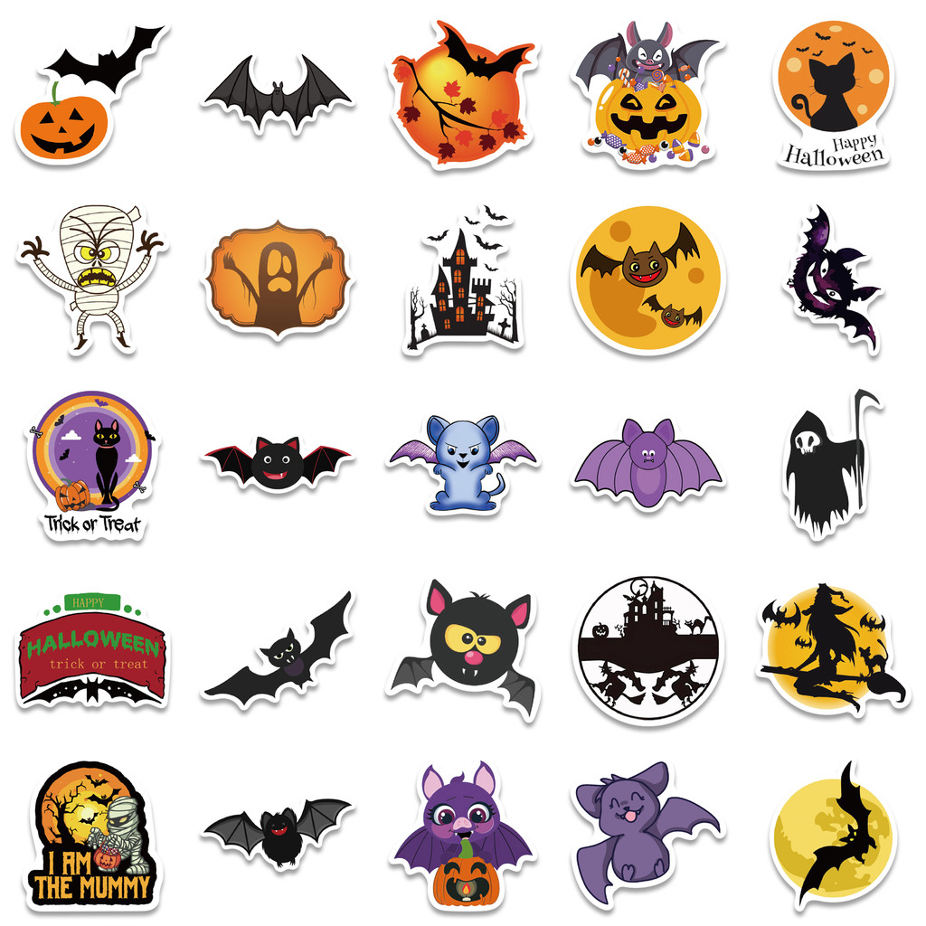 50 Stück dunkle Halloween-Must – Sports Equipment Stores Bewertung und Preis