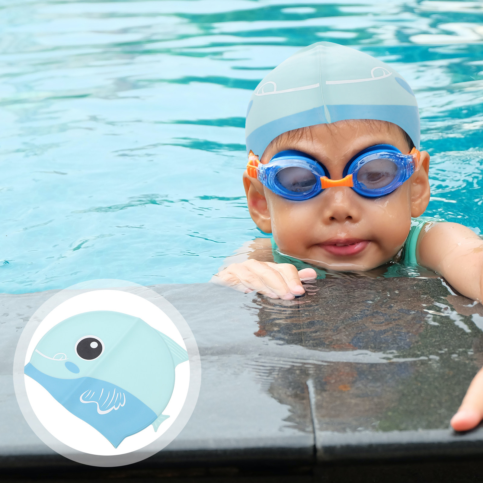 Silikon-Badekappe, Cartoon-Kin – Swim Cap Silicone Bewertung und Preis