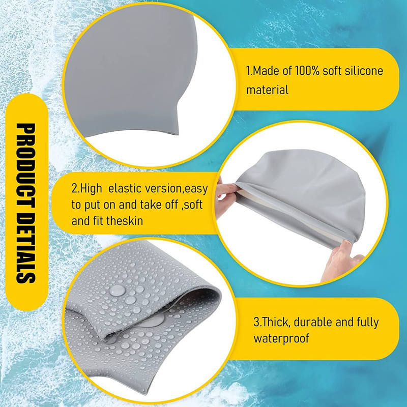Silikon-Schwimmkappe mit indiv – Swim Cap Silicone Bewertung und Preis